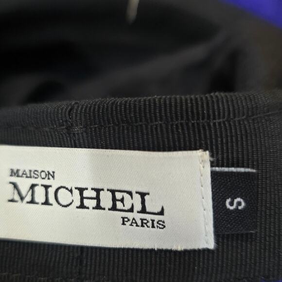 Maison Michel Paris Purple Suede ┃Abby Baker Boy Hat ┃Size S┃ Newsboy Cap Luxury main image 5